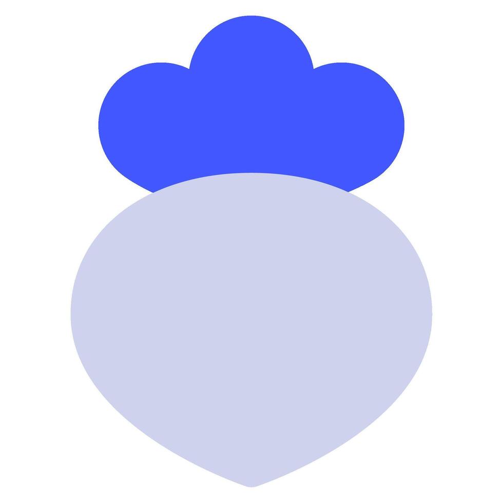 Radish Icon Food and Beverages for Web, app, uiux, infographic, etc vector