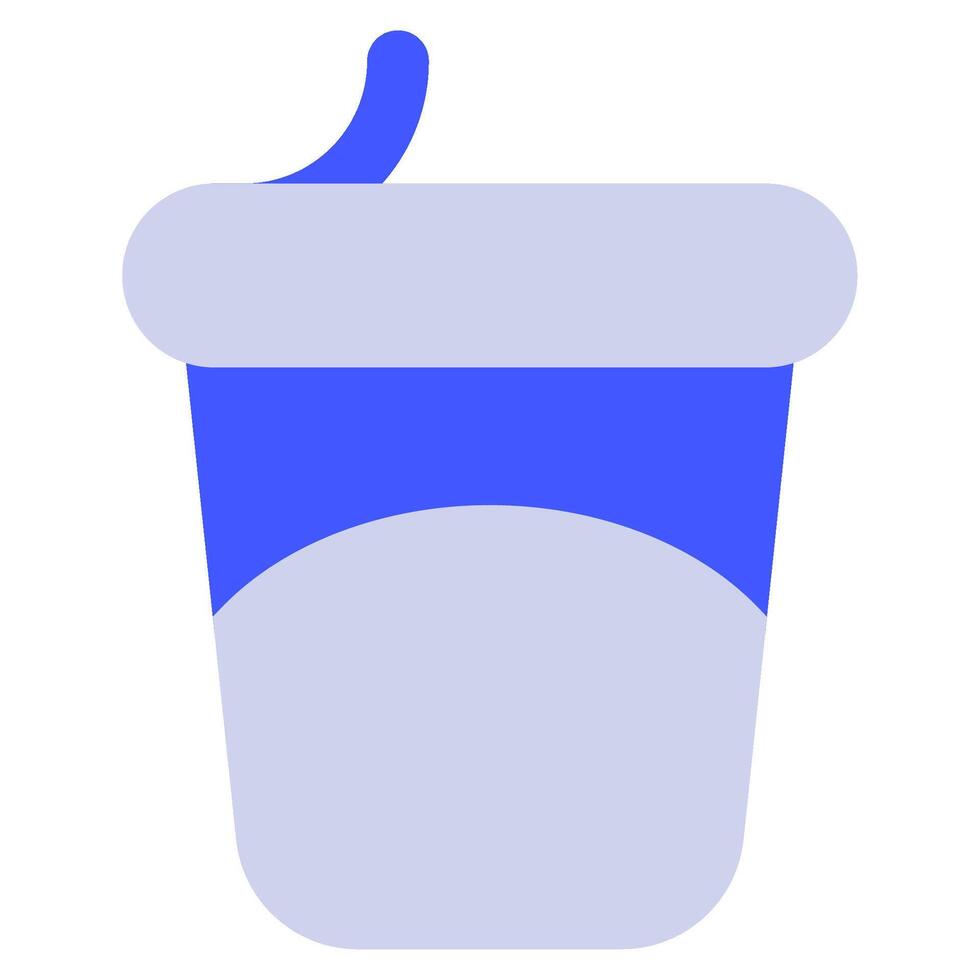 Yogurt Icon Food and Beverages for Web, app, uiux, infographic, etc vector