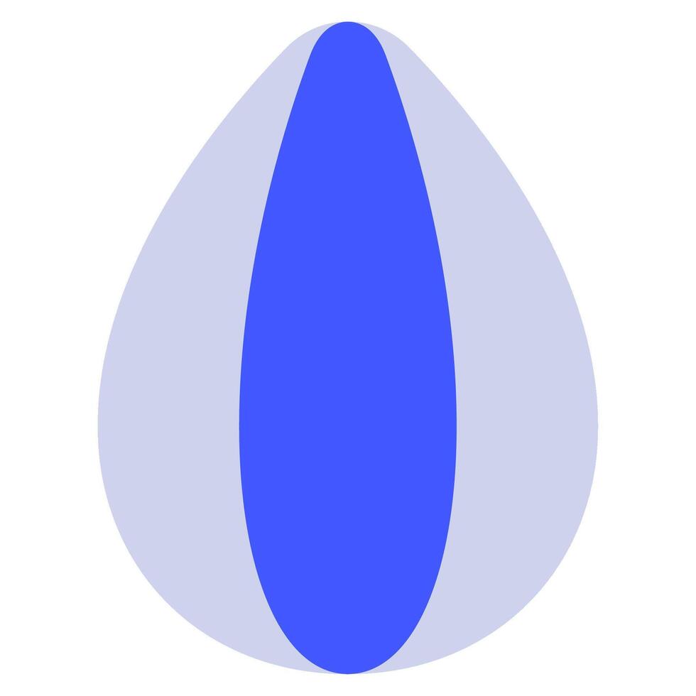 Almond Icon Food and Beverages for Web, app, uiux, infographic, etc vector