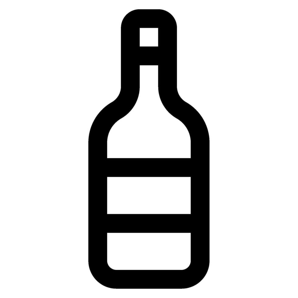 vino icono comida y bebidas para web, aplicación, uiux, infografía, etc vector