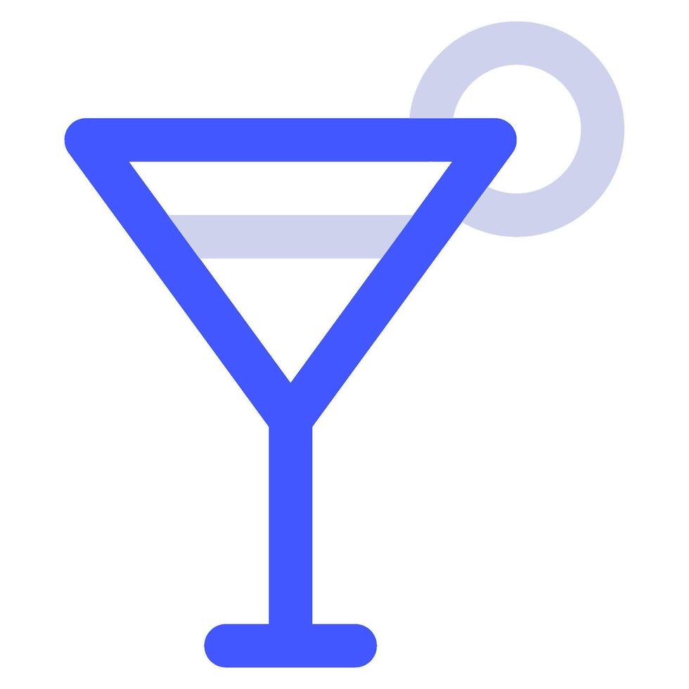 Cocktail Icon Food and Beverages for Web, app, uiux, infographic, etc vector