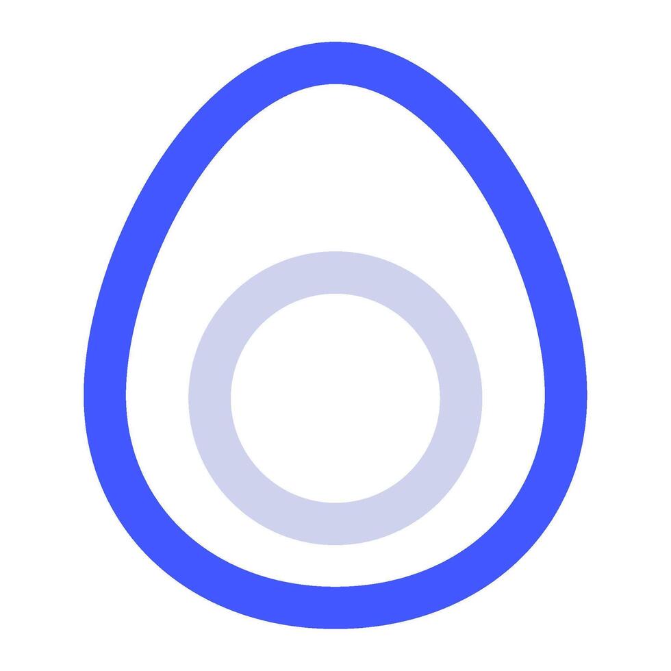 Egg Icon Food and Beverages for Web, app, uiux, infographic, etc vector
