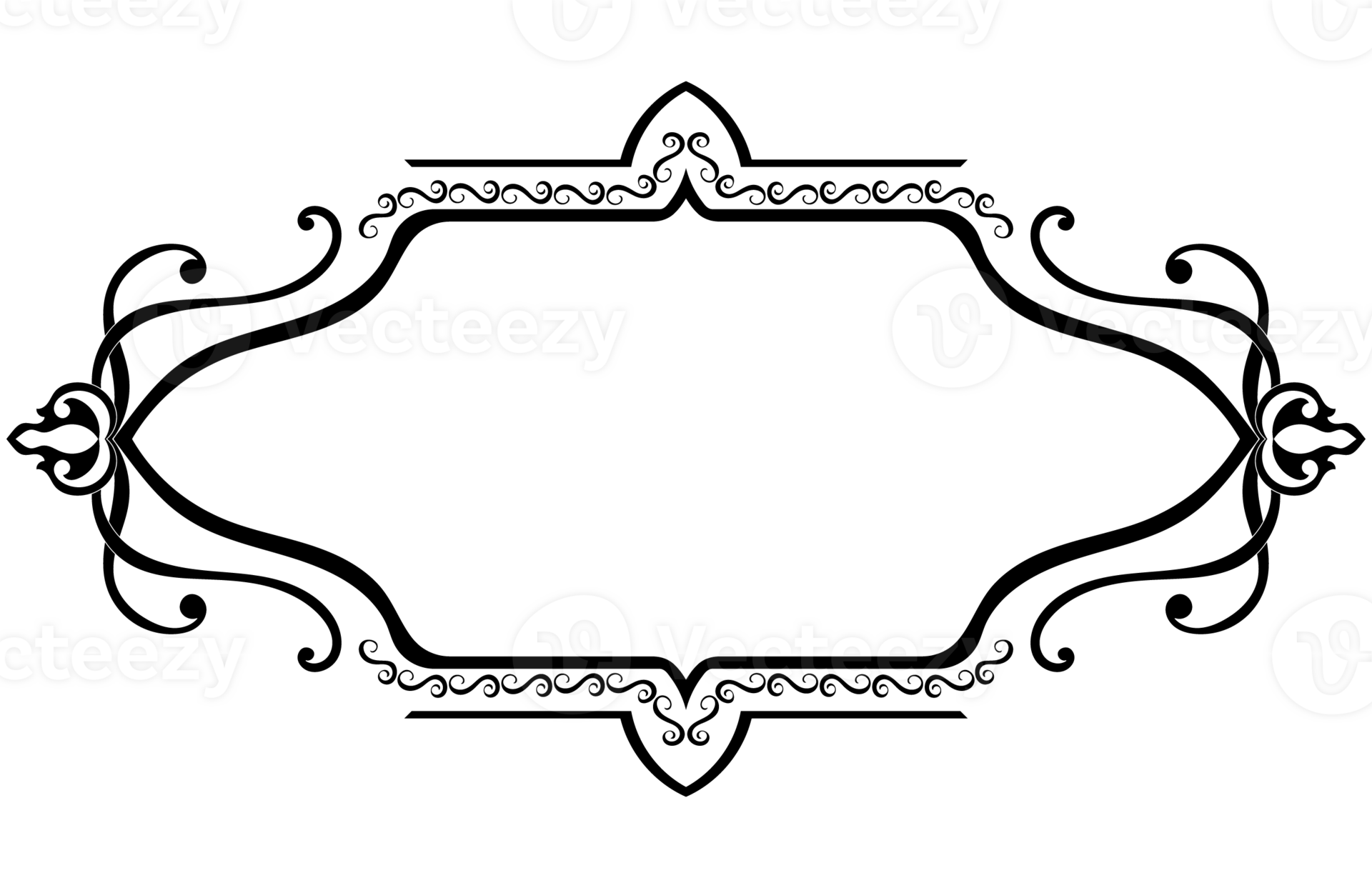 vintage horizontal frame Label lines for making catalogs and brochures