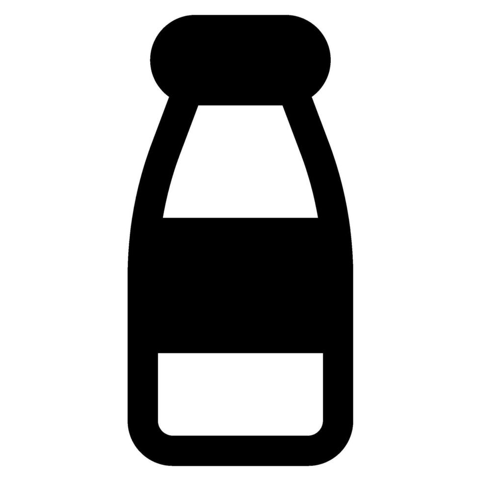 Leche icono comida y bebidas para web, aplicación, uiux, infografía, etc vector