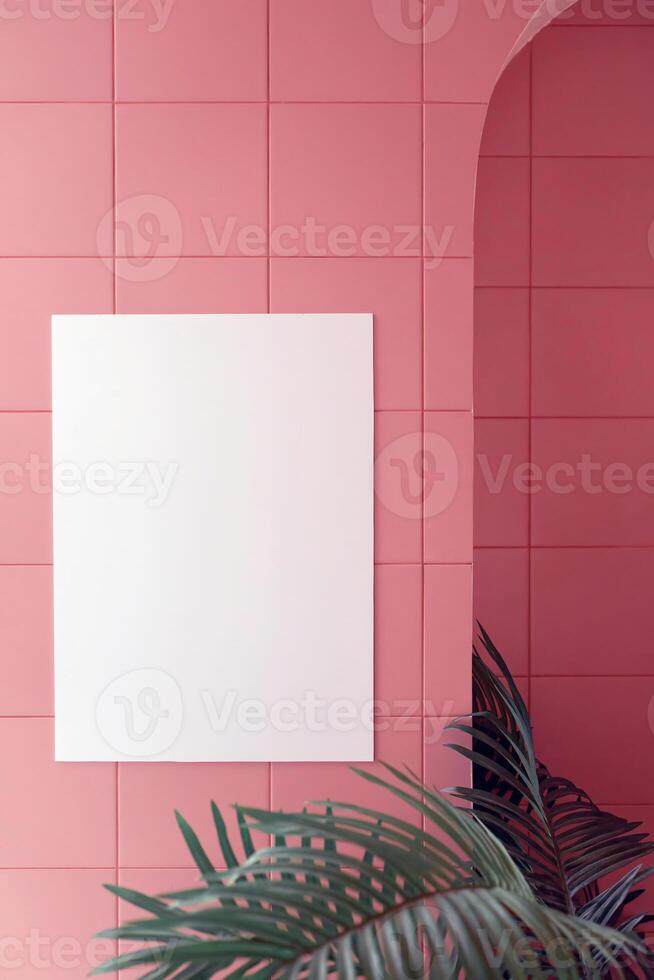 Empty paper pictures mockup templates background photo