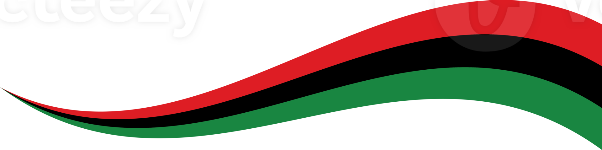 vermelho, Preto e verde colori fundo Como a cores do a pan-africano bandeira. para décimo primeiro e Preto história mês. plano Projeto ilustração. png