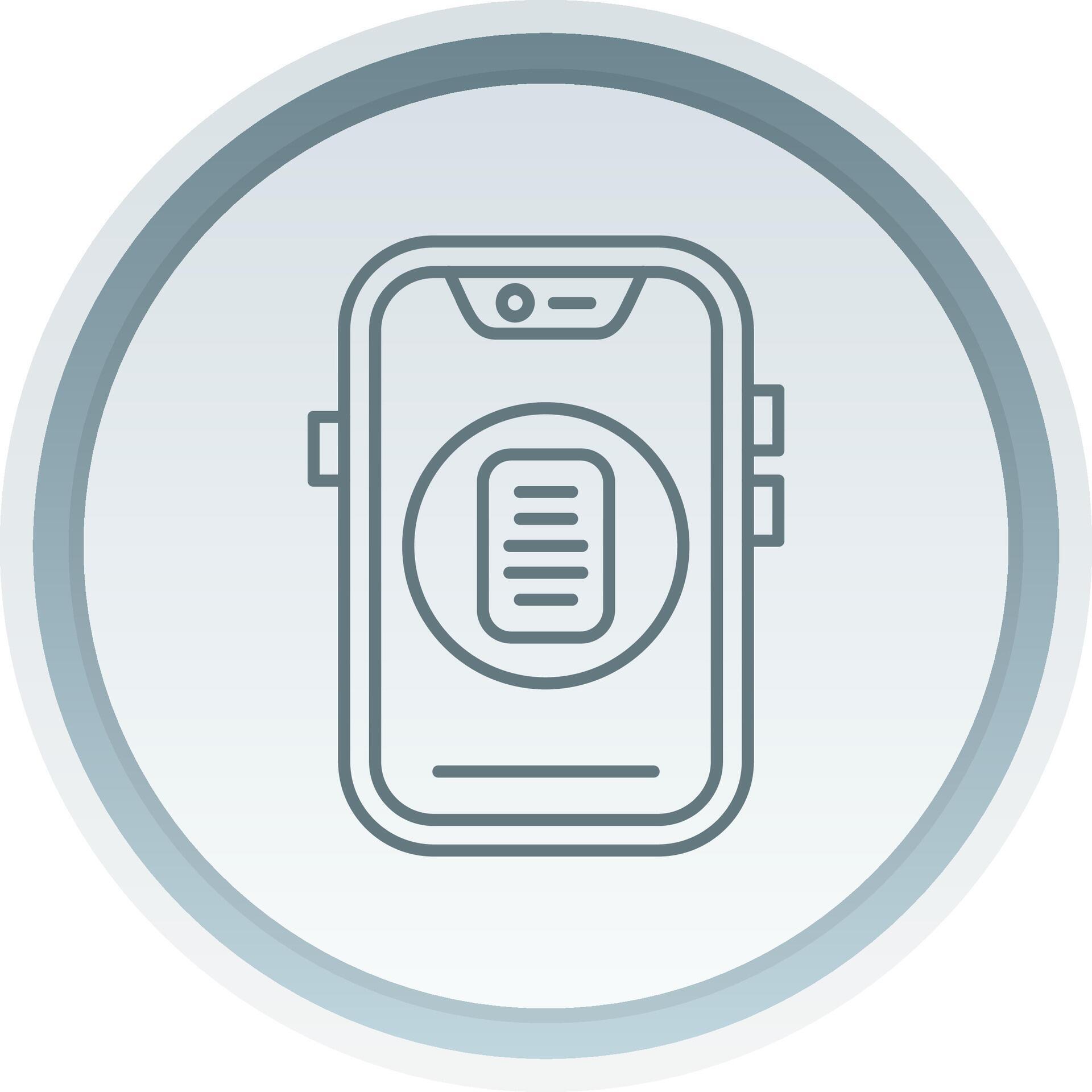 Document Linear Button Icon 37837735 Vector Art at Vecteezy