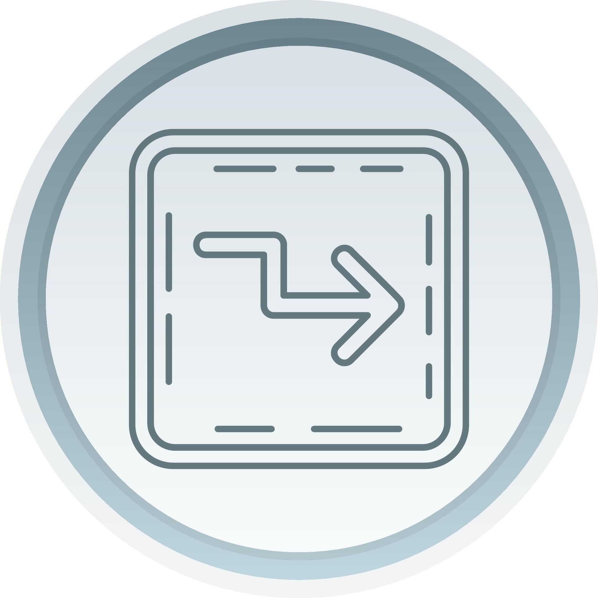 Zigzag Linear Button Icon 37838040 Vector Art at Vecteezy