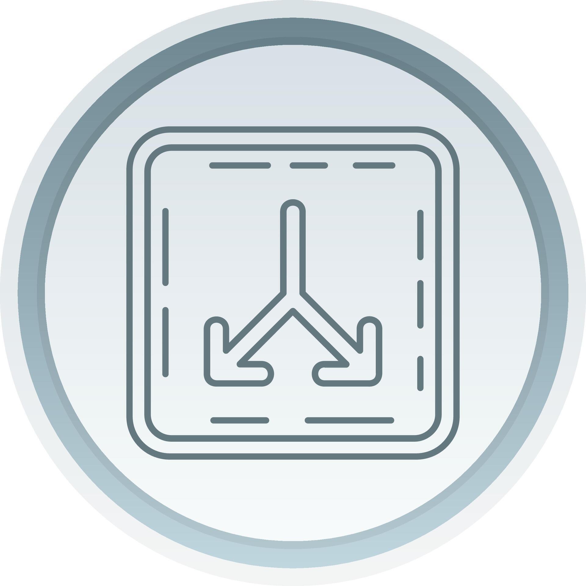 Split Linear Button Icon 37838092 Vector Art at Vecteezy