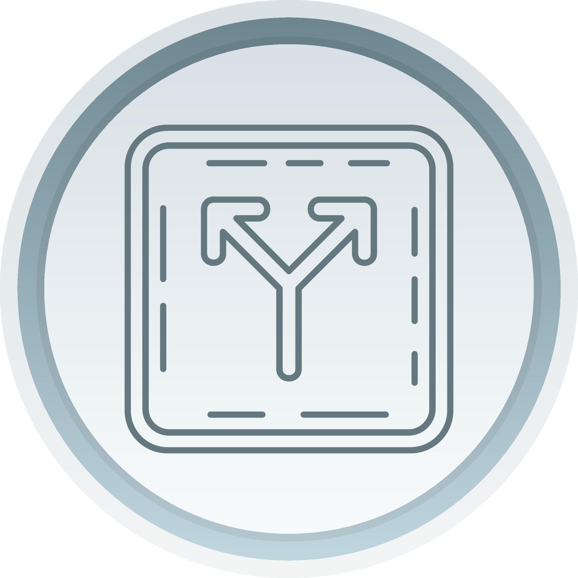 Split Linear Button Icon 37838118 Vector Art at Vecteezy