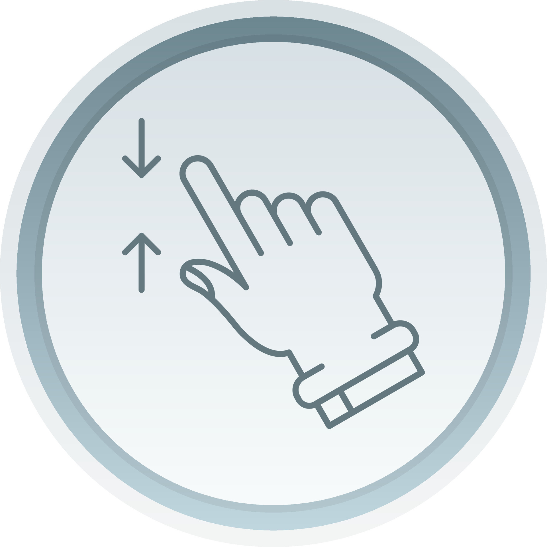 Zoom Out Linear Button Icon 37838899 Vector Art at Vecteezy