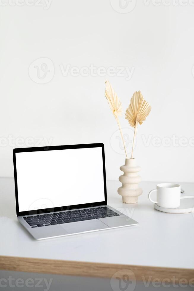 Mockup template for banners and other design purposes, empty blank display photo