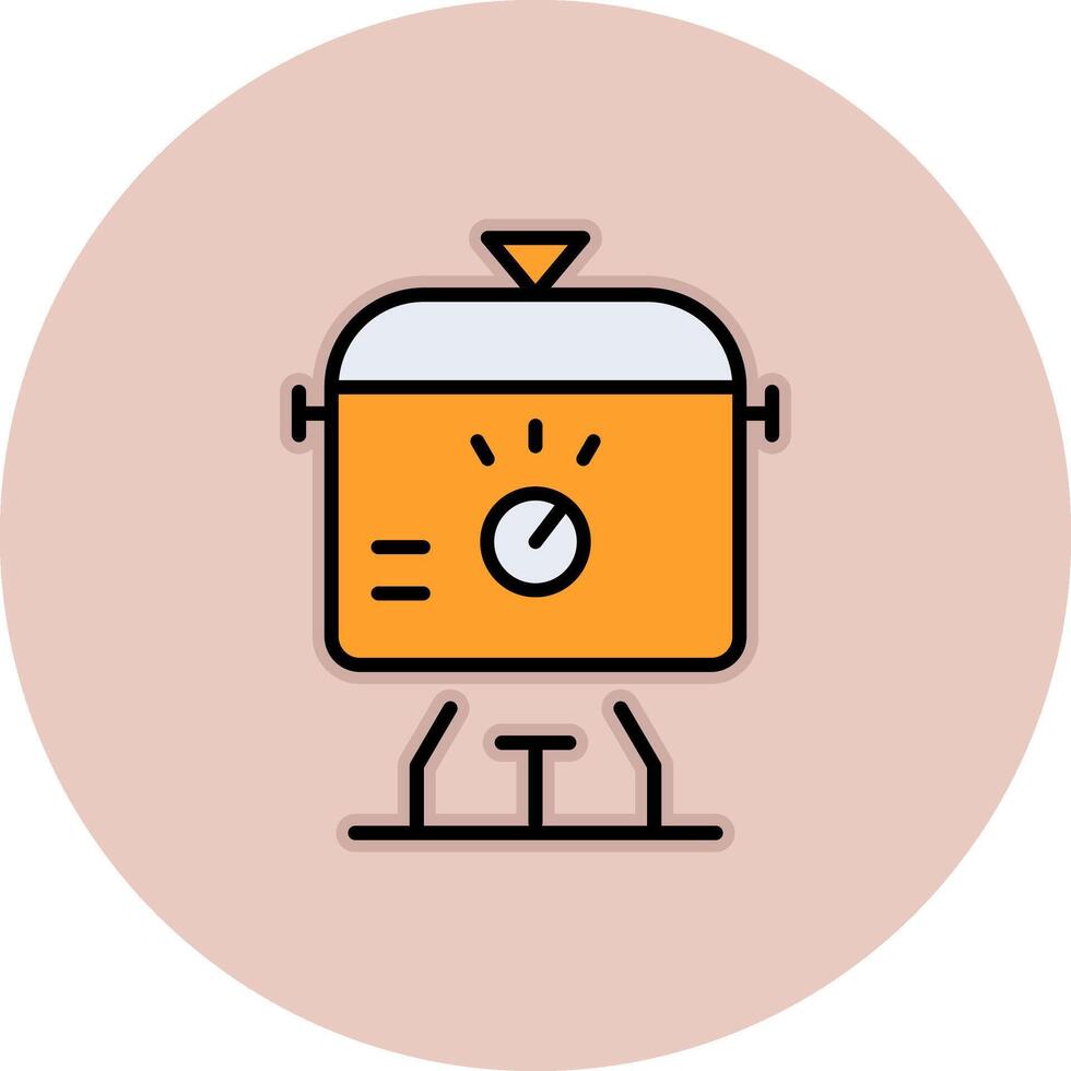 Slow Cooker Vecto Icon vector