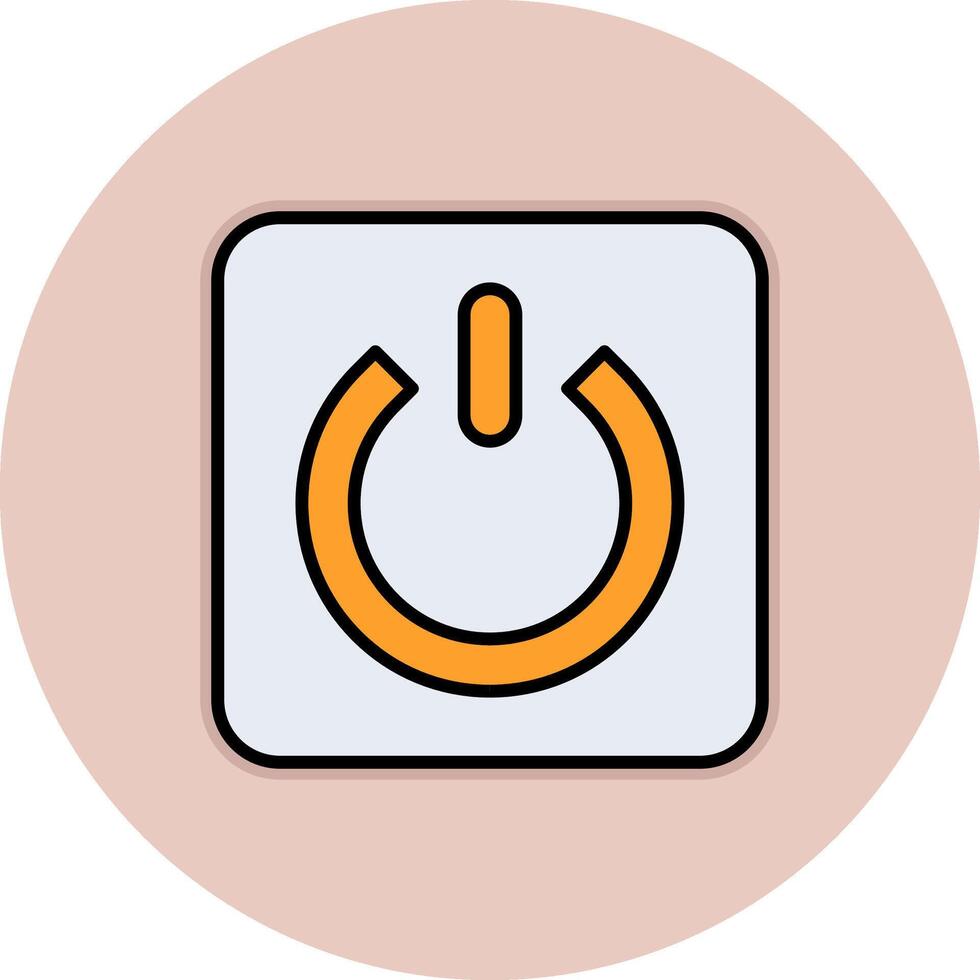 Power Button Vecto Icon vector