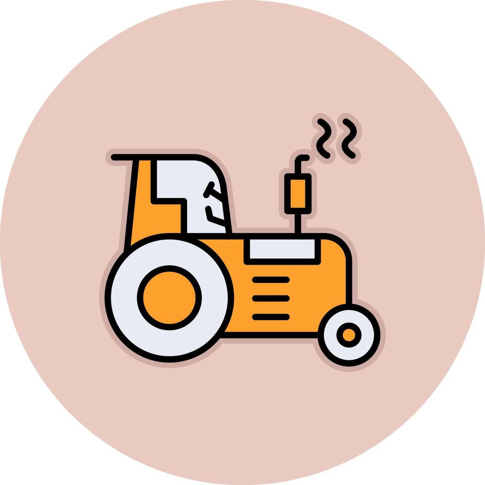 tractor vecto icono vector