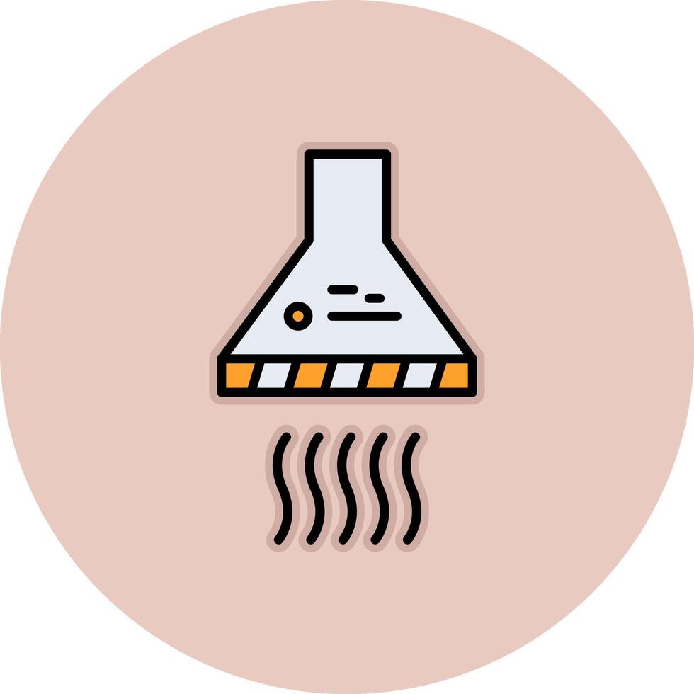 Extractor Hood Vecto Icon vector