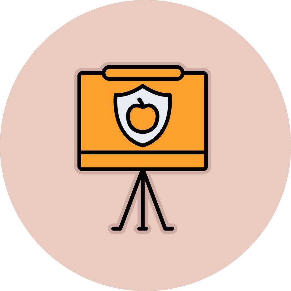Food Presentation Vecto Icon vector