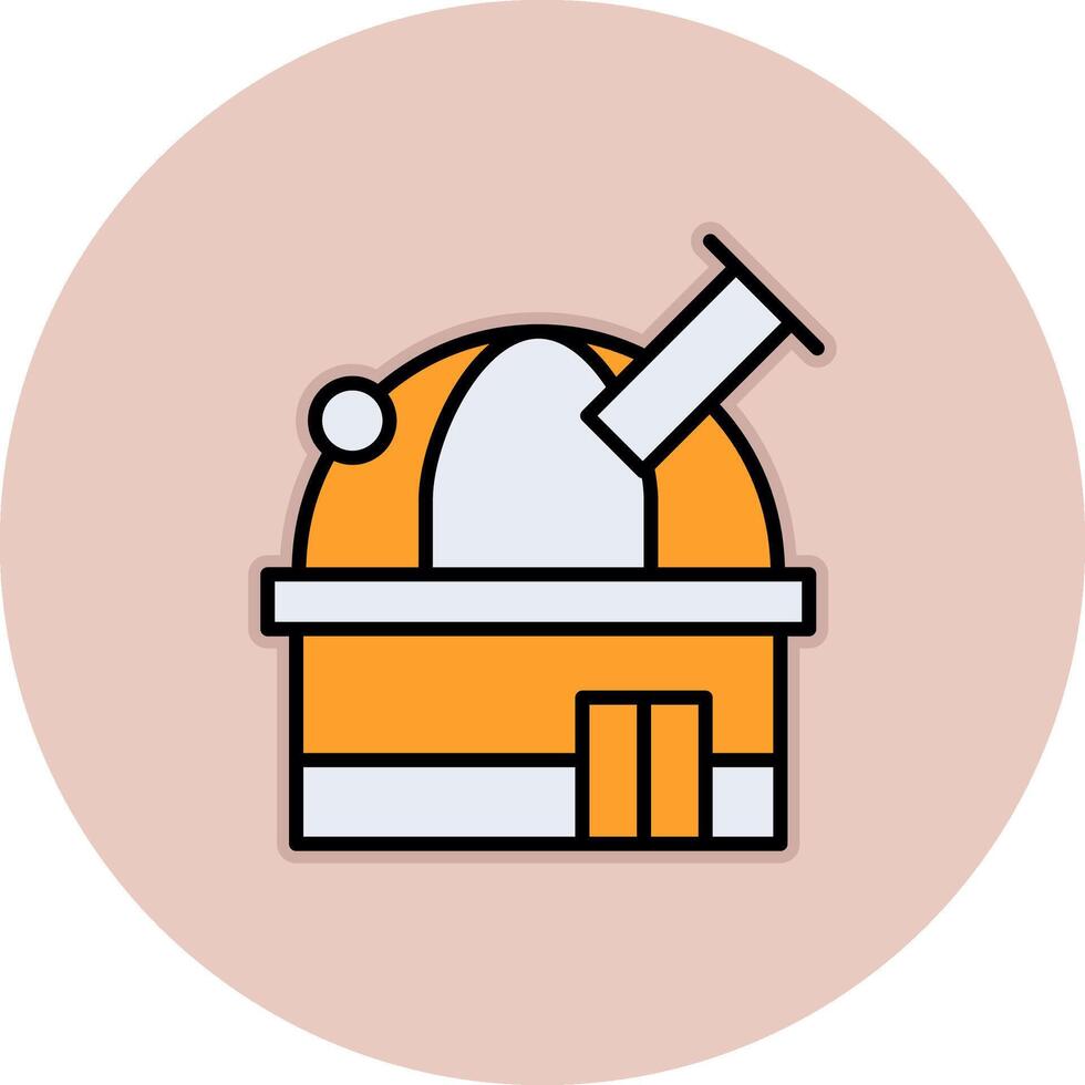 Space Observatory Vecto Icon vector
