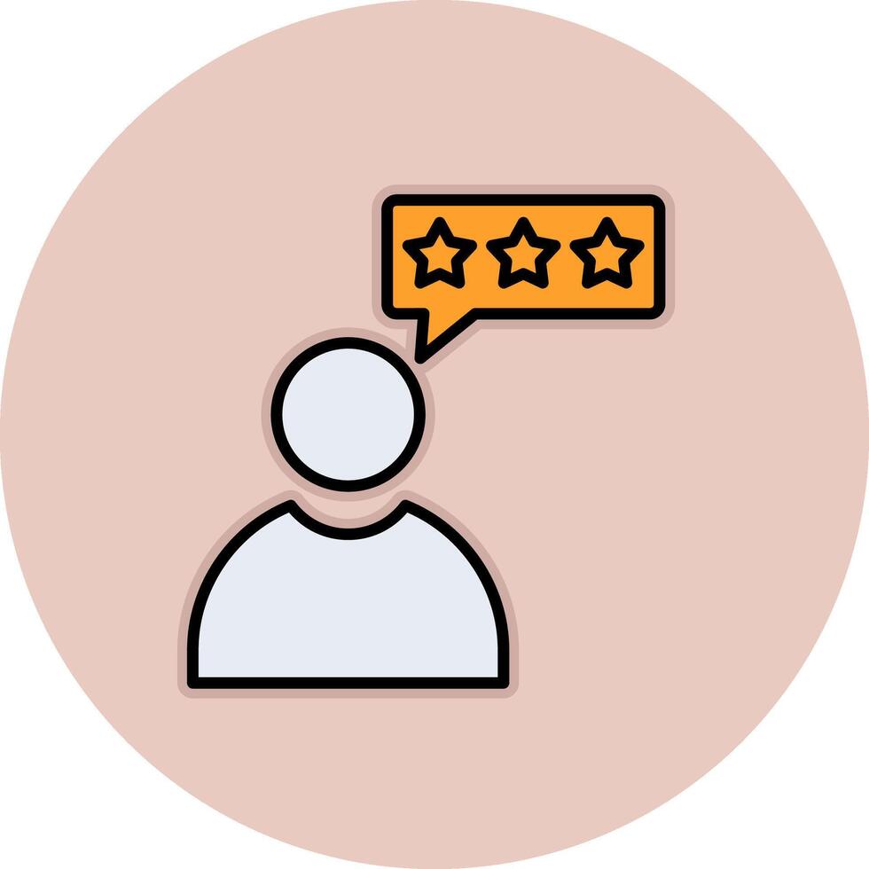 Customer Review Vecto Icon vector