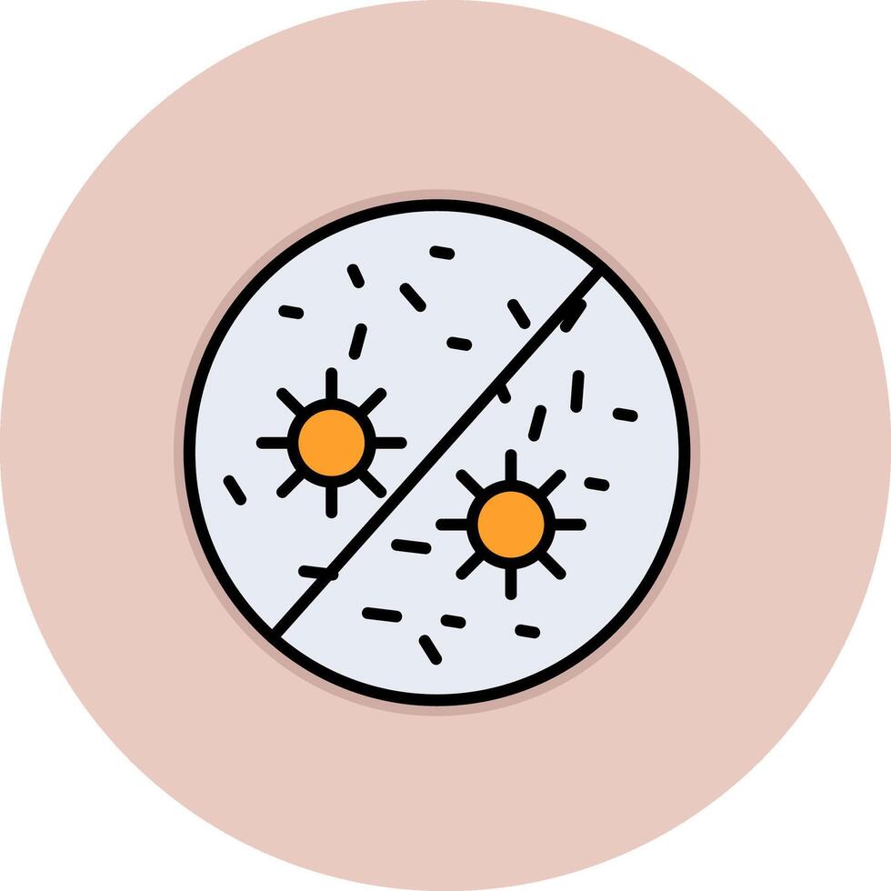 Antibacterial Vecto Icon vector