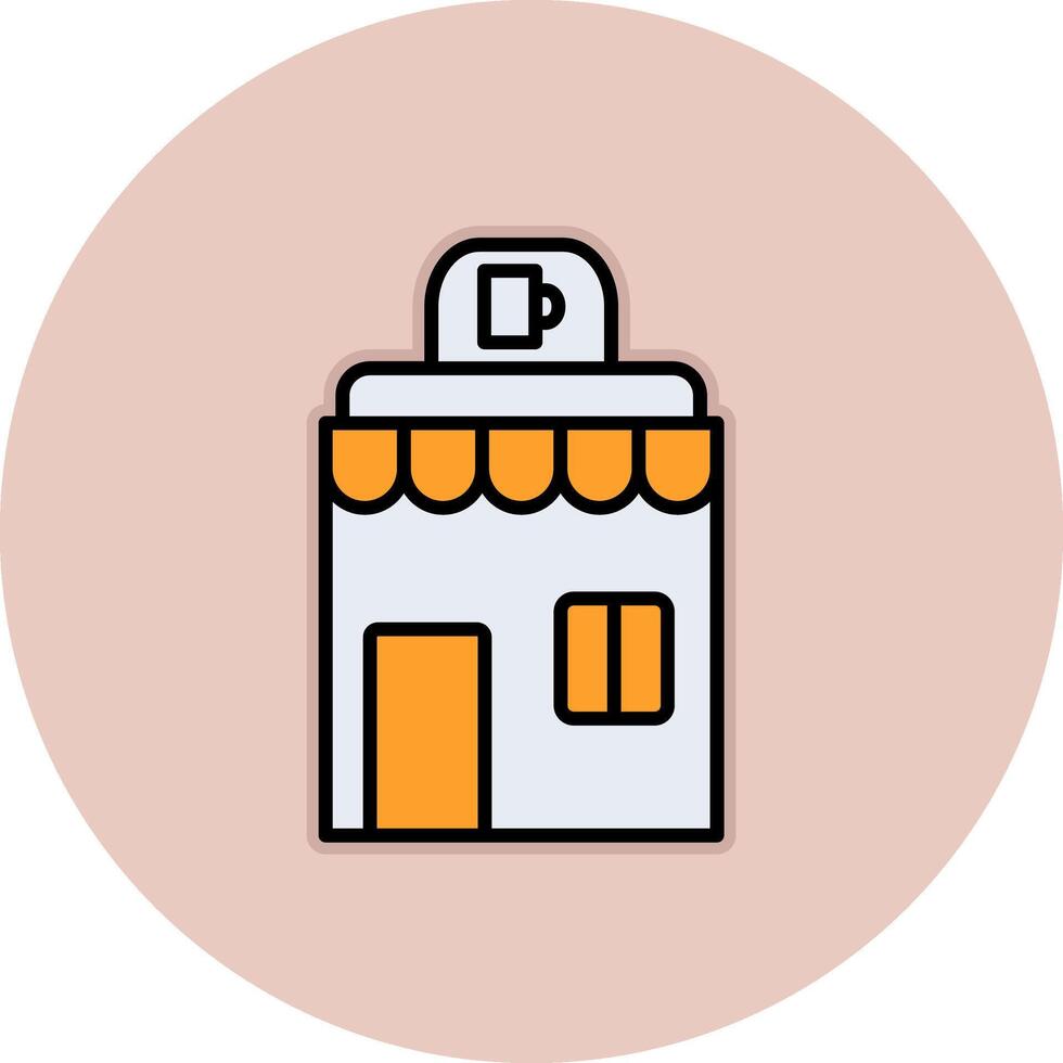 Cafe Vecto Icon vector