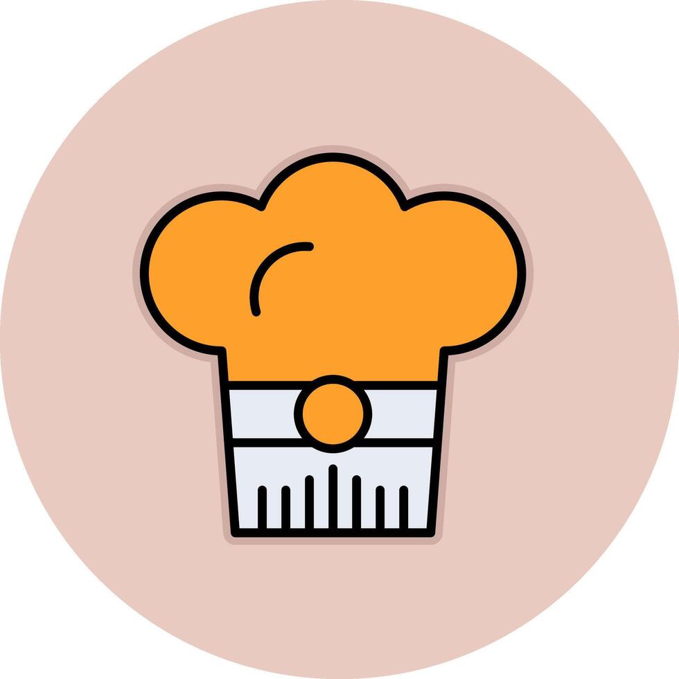 Chef Hat Vecto Icon vector