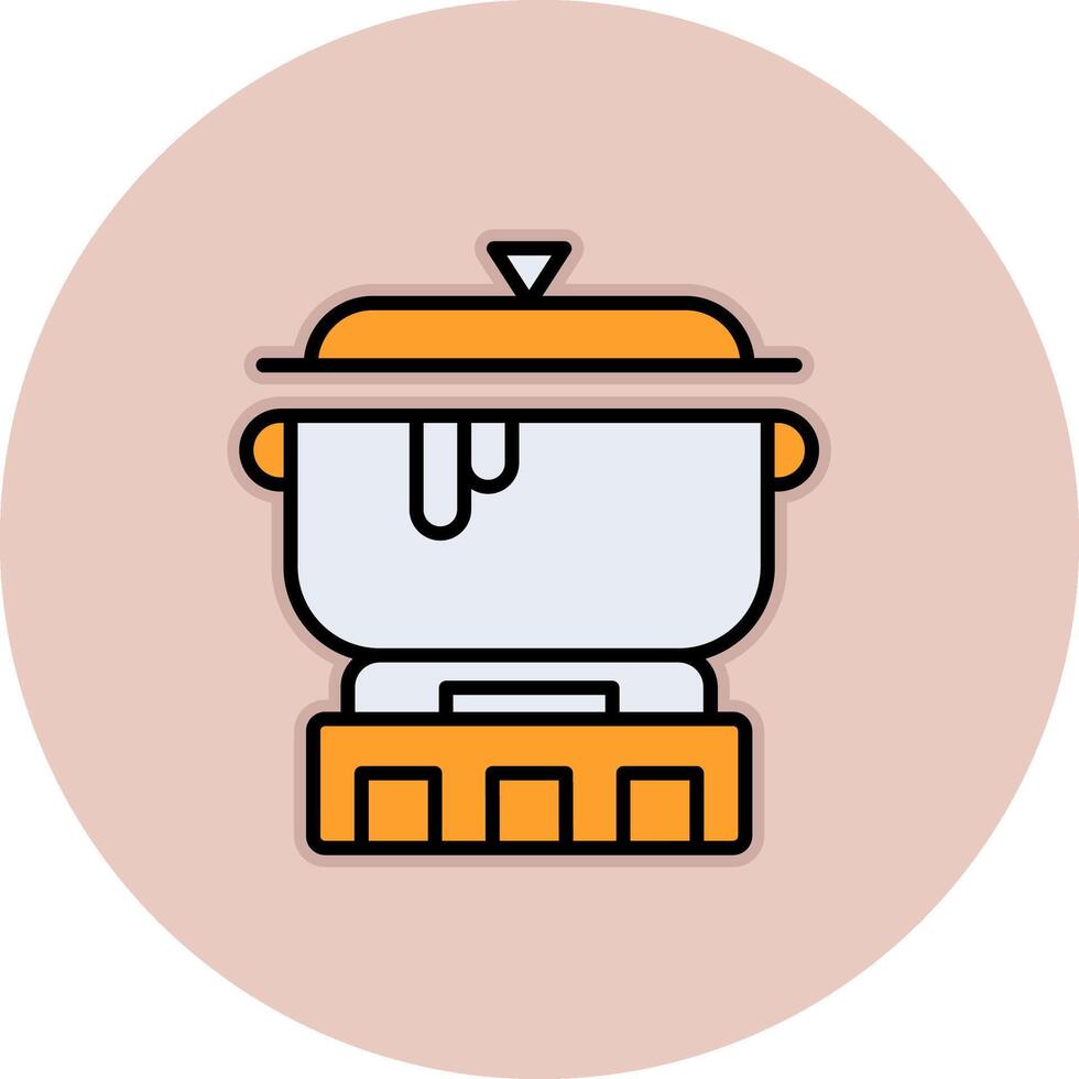 Pot Vecto Icon vector
