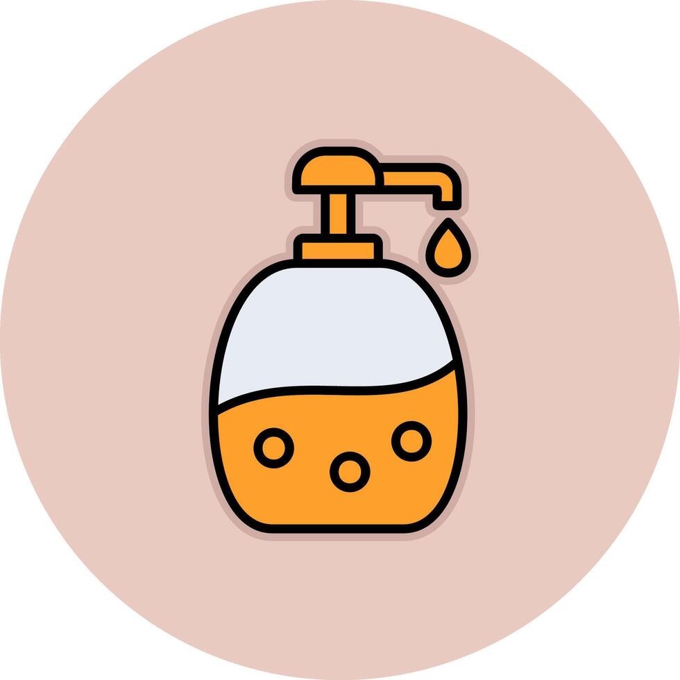 Baby Shampoo Vecto Icon vector