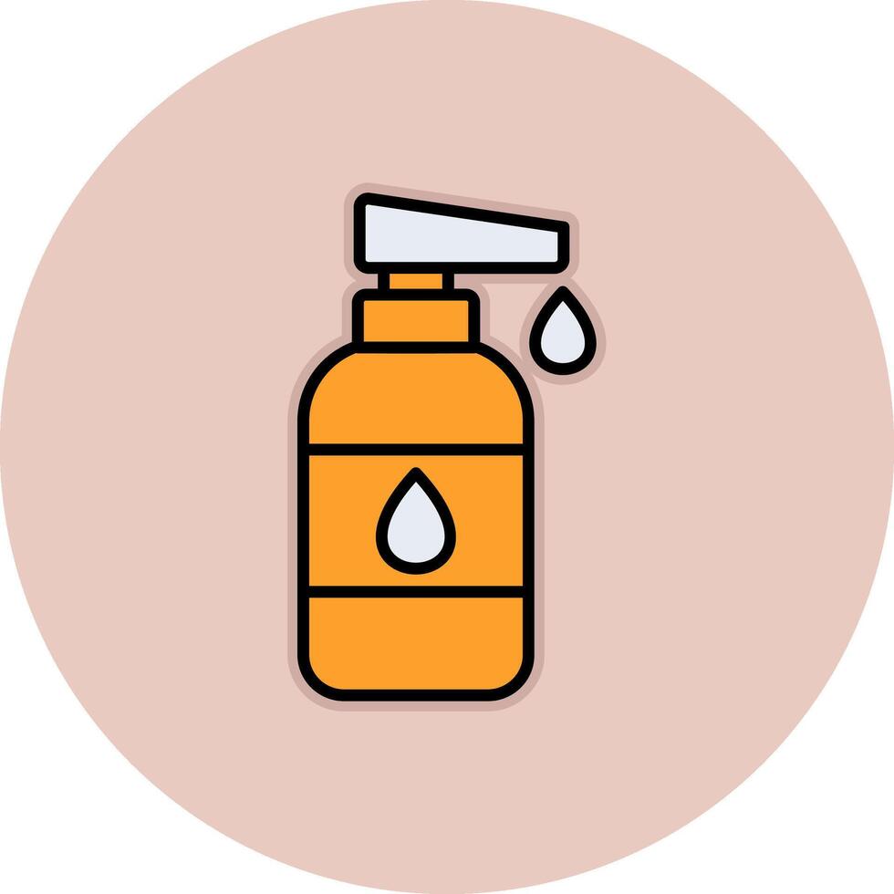 Baby lotion Vecto Icon vector