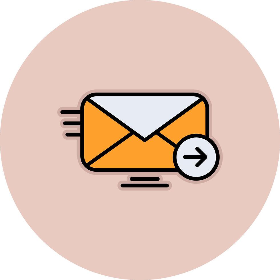 Email Sent Vecto Icon vector