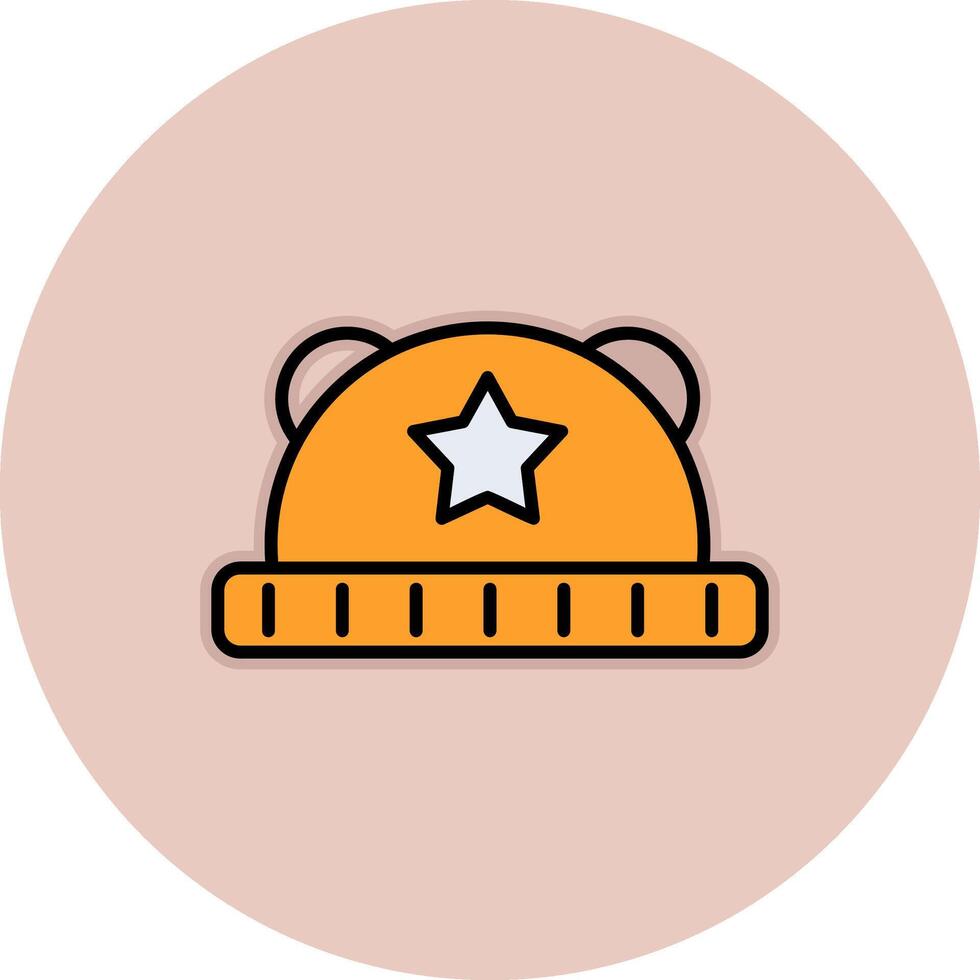 bebé sombrero vecto icono vector