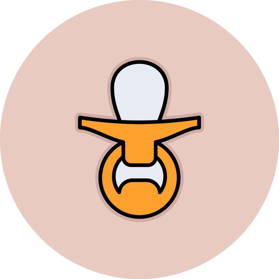 Pacifier Vecto Icon vector