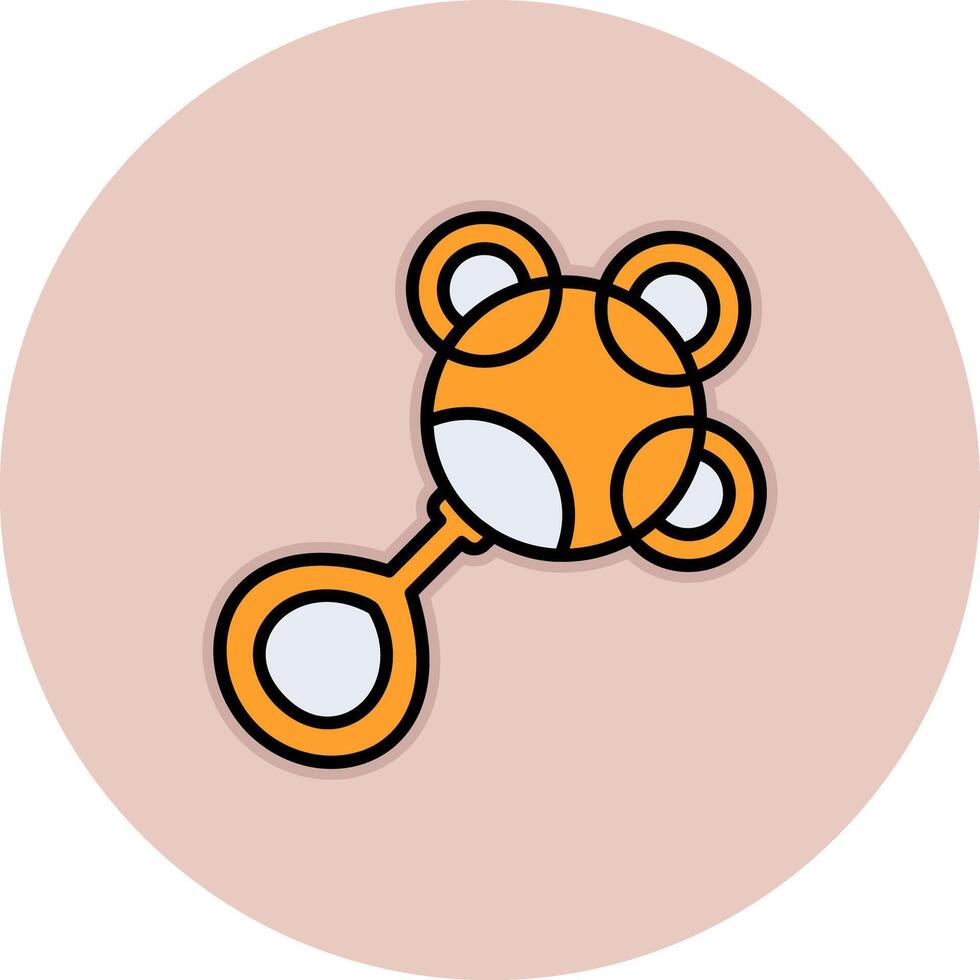 Rattle Vecto Icon vector