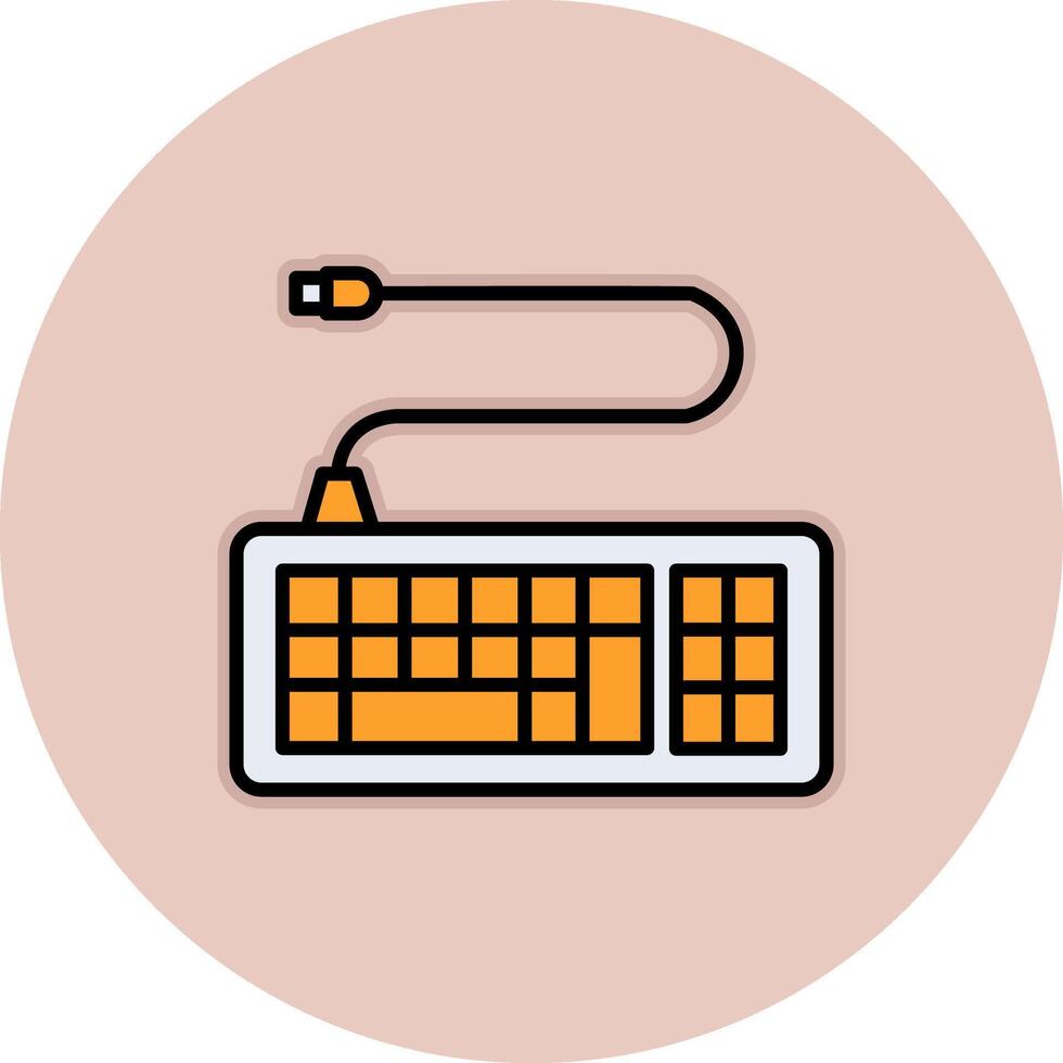 Keyboard Vecto Icon vector