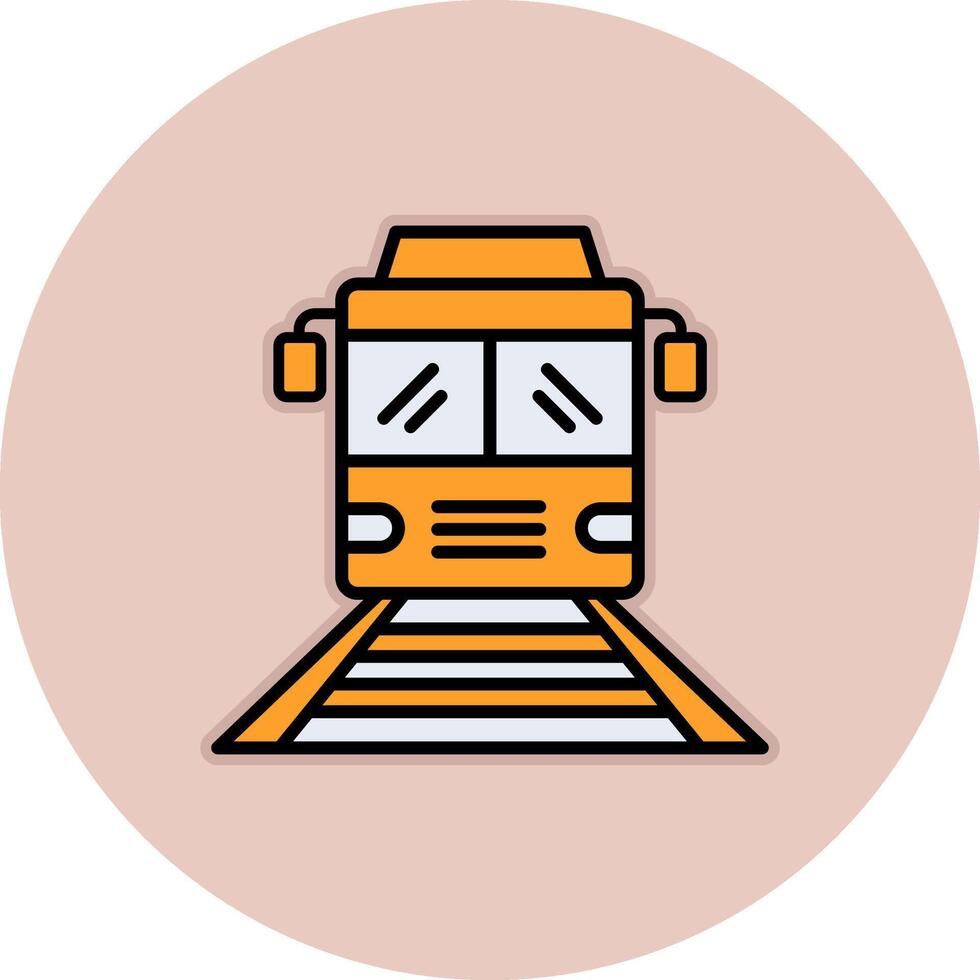 tren vecto icono vector