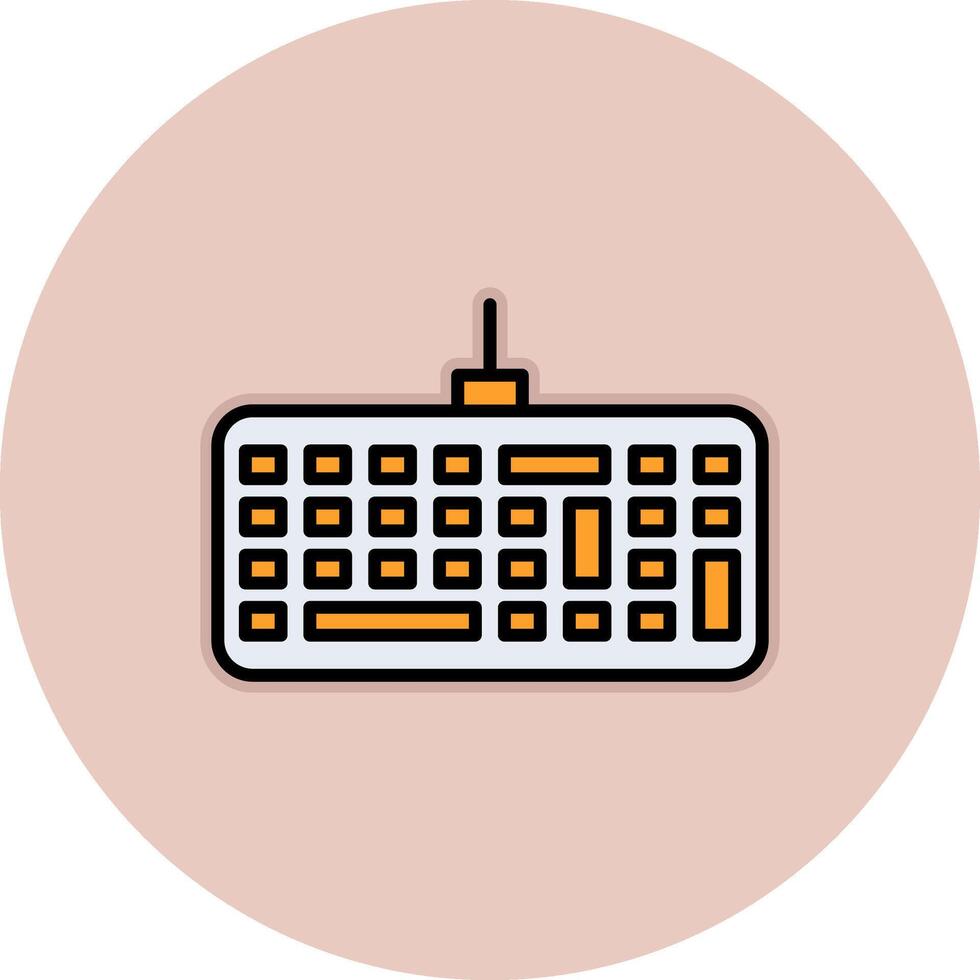 Keyboard Vecto Icon vector