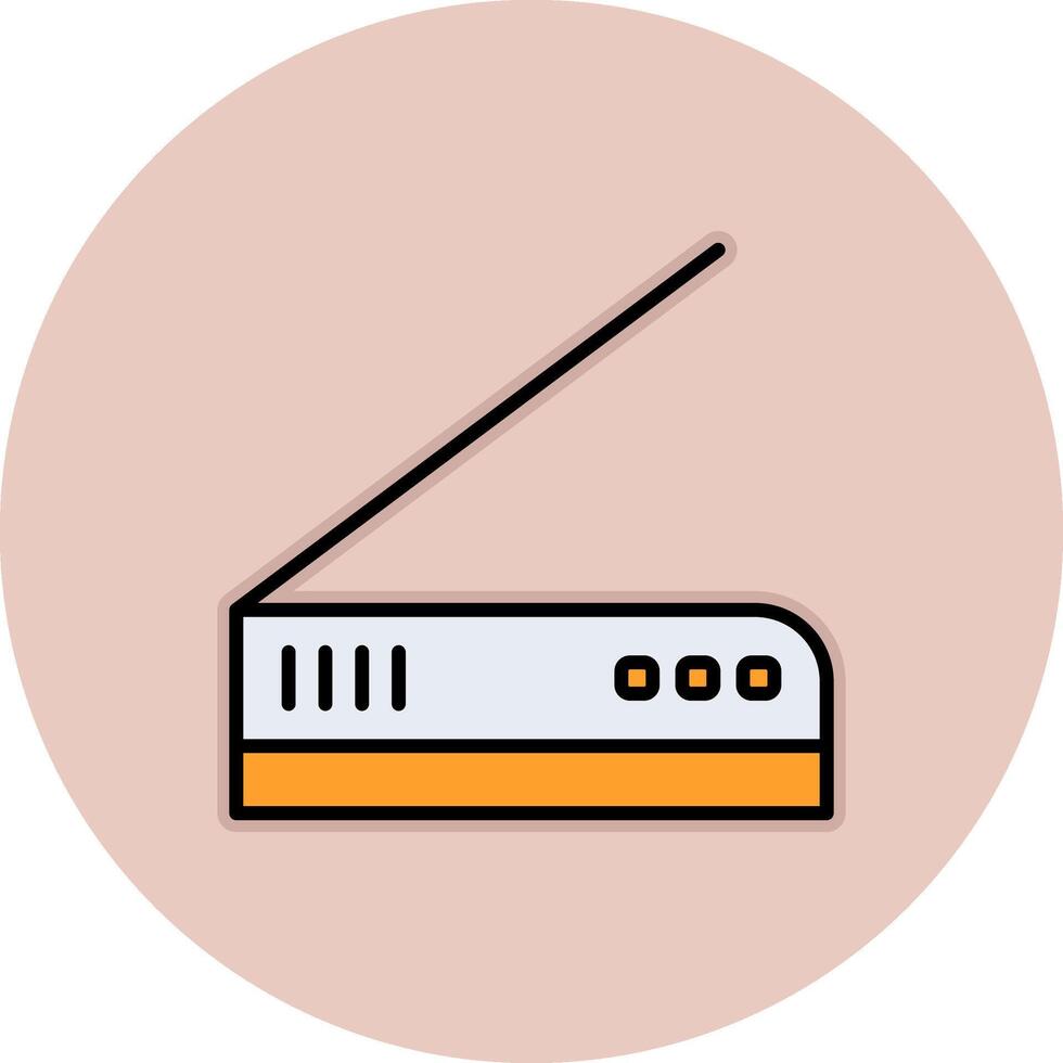 Scanner Vecto Icon vector