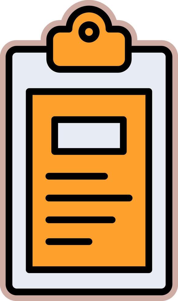 Clipboard Vecto Icon vector