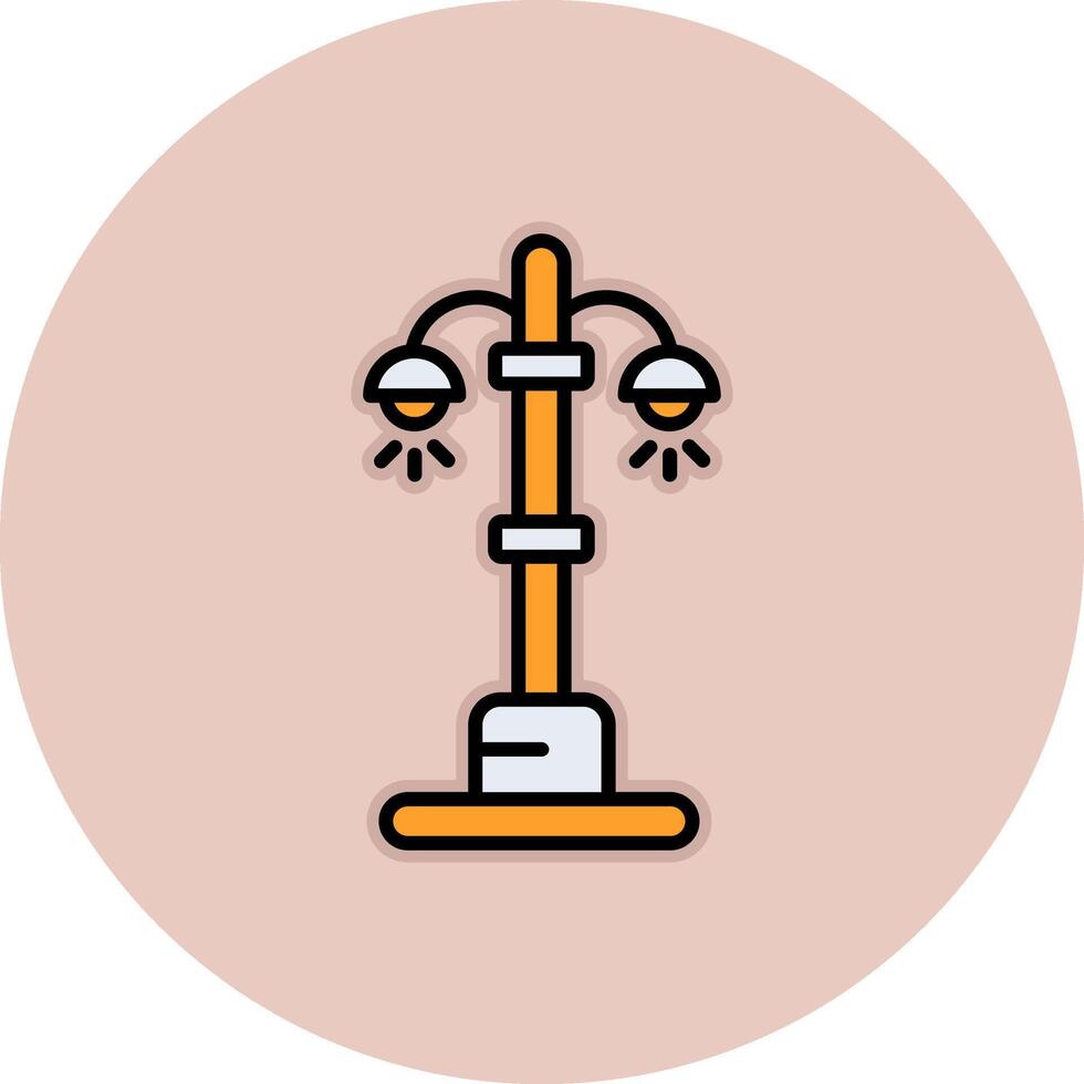 Street Light Vecto Icon vector