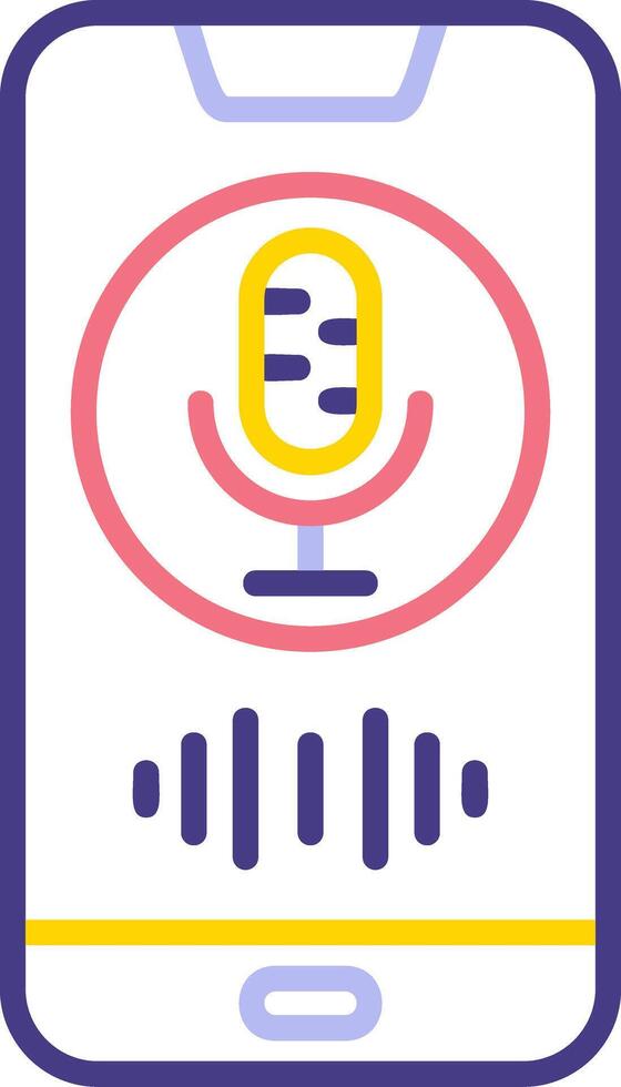 Voice Assistant Vecto Icon vector