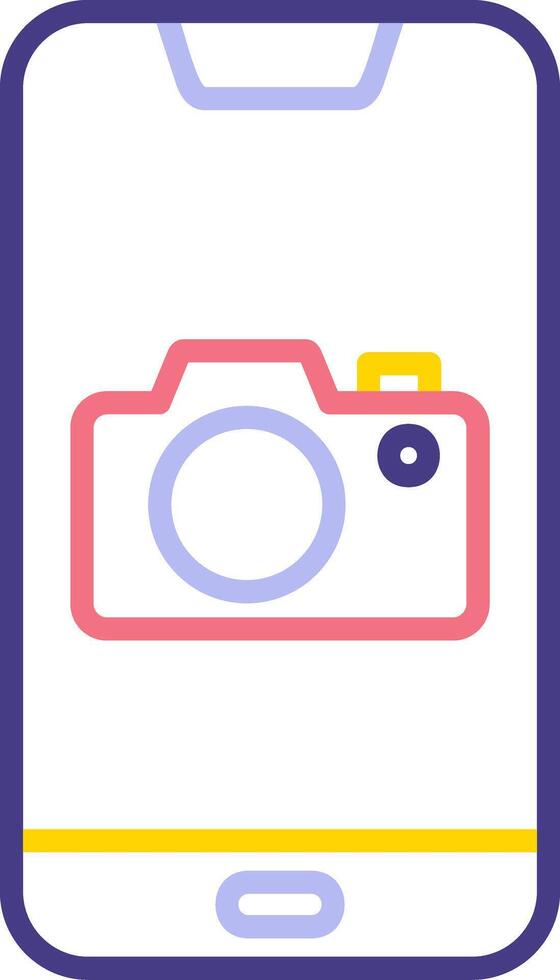 Smartphone Camera Vecto Icon vector