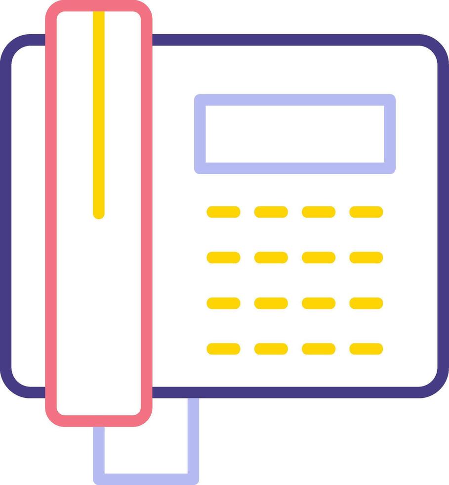 Telephone Vecto Icon vector