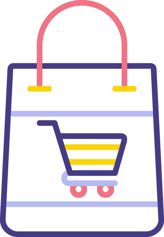 Delivery Bag Vecto Icon vector