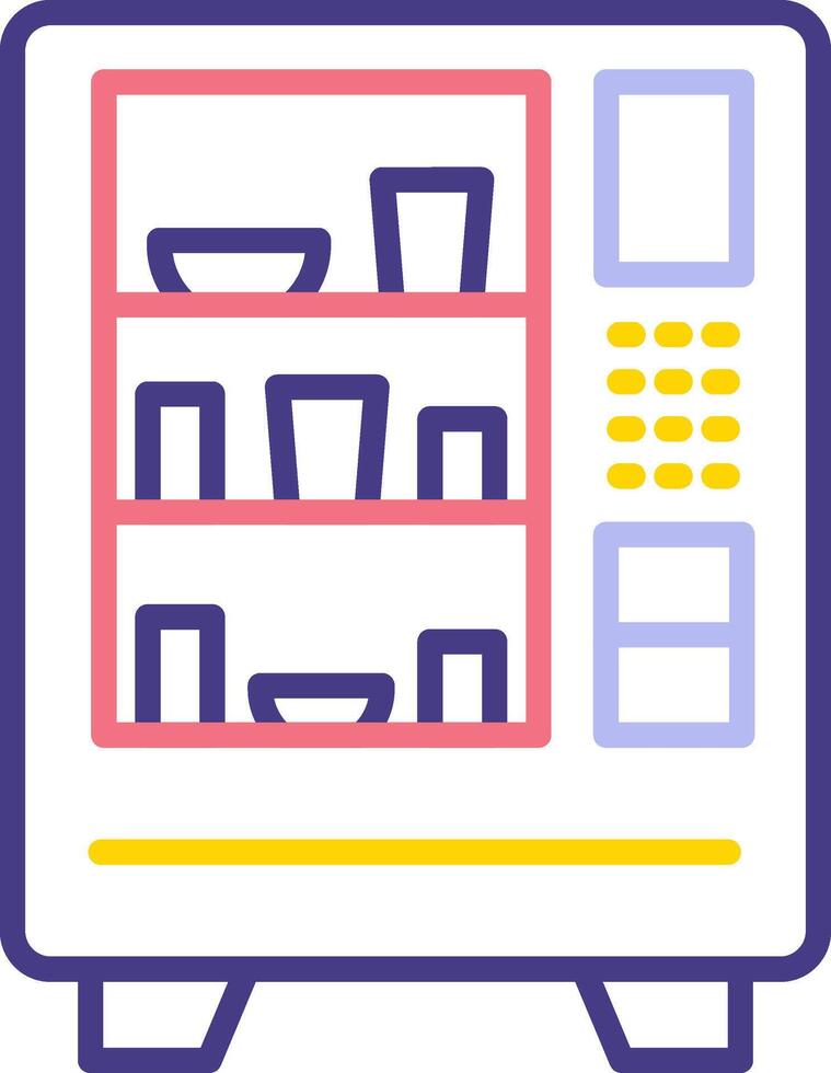 Vending Machine Vecto Icon vector