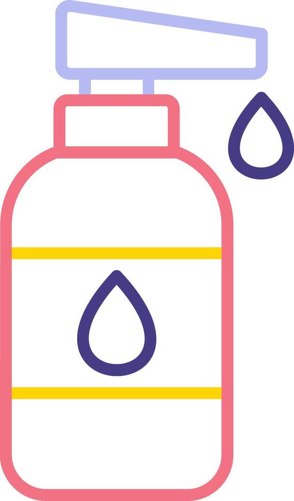 Baby lotion Vecto Icon vector