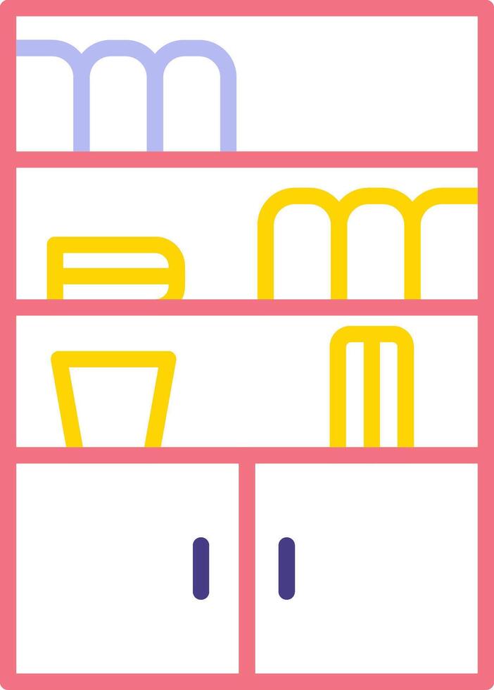 Cupboard Vecto Icon vector