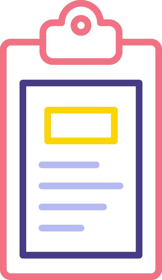 Clipboard Vecto Icon vector