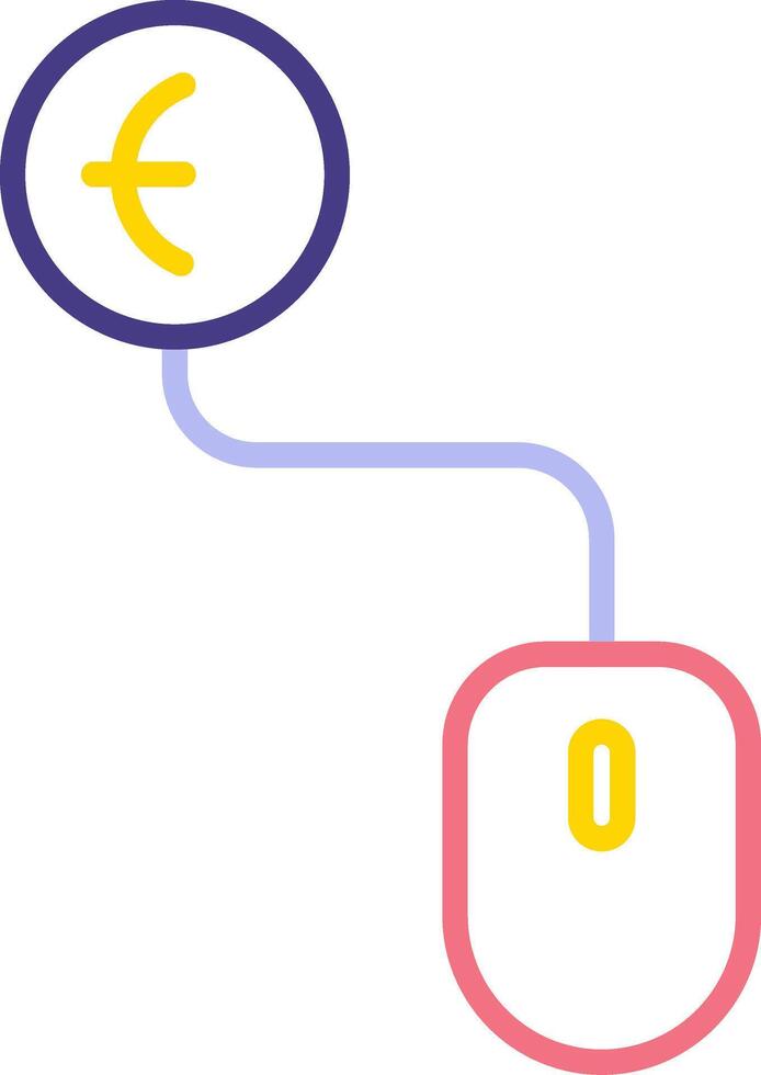 Pay Per Click Vecto Icon vector