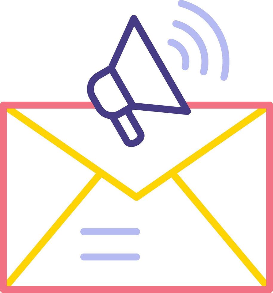 Email Marketing Vecto Icon vector