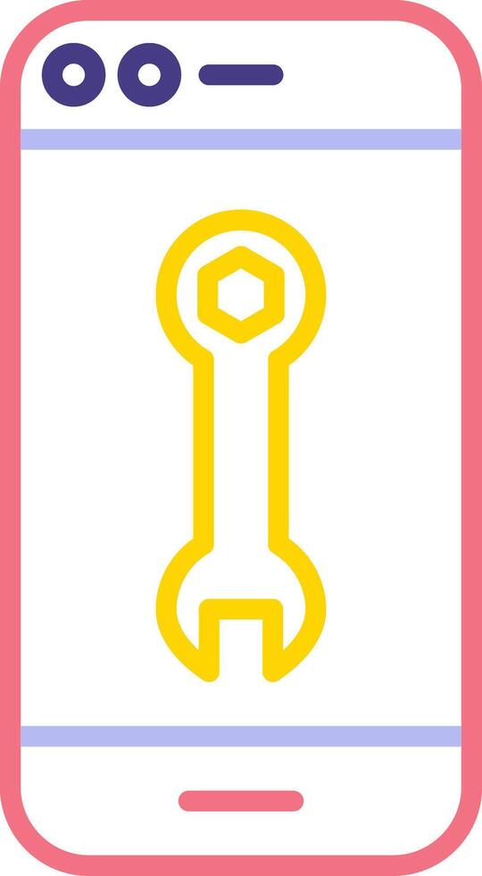 Smartphone Repair Vecto Icon vector